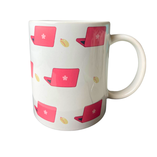 Tech girly Mug - Laptop