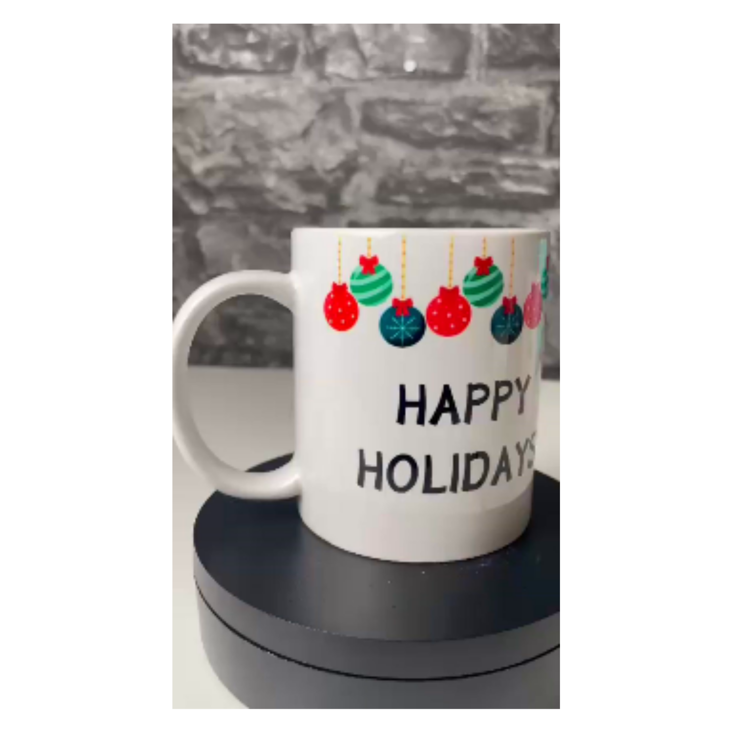 Happy Holidays Mug