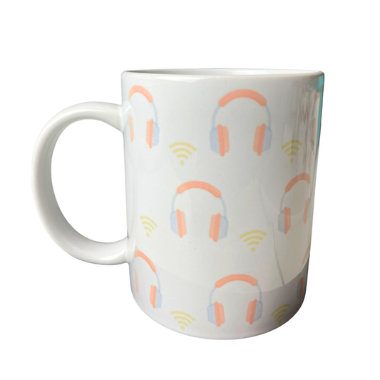 Tech Girly Mug - Headphone